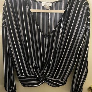 Vertical Striped Shirt